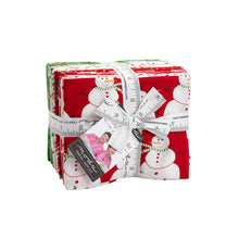 Load image into Gallery viewer, MERRY and BRIGHT- 22400 - Jelly Roll - by Me and My Sister - Moda - Bright Reds Greens - Snowmen - Candy Canes - Polka Dots - Stripes