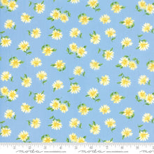 Load image into Gallery viewer, Yardage: WILDFLOWERS BASICS - Blue - #32365-11 - One Half Yard - by Sentimental Studio for Moda - Blue Forget Me Nots