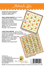 Load image into Gallery viewer, PATTERN: Pumpkin Farm - Fig Tree Quilts - FT 1751 - Pumpkins and Blossoms - All Hallow's Eve - Halloween - Pumpkins - Fall - Autumn