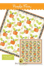 Load image into Gallery viewer, PATTERN: Pumpkin Farm - Fig Tree Quilts - FT 1751 - Pumpkins and Blossoms - All Hallow's Eve - Halloween - Pumpkins - Fall - Autumn