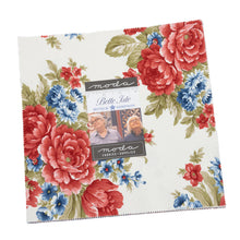 Load image into Gallery viewer, BELLE ISLE - Layer Cake - 14920 - Minick & Simpson- Moda - Reproduction - Patriotic - Red-White Blue - Stars - Floral - Paisley