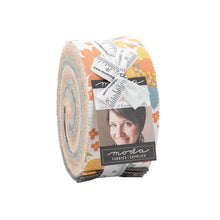 Load image into Gallery viewer, COZY UP - MINI Charm Pack - #29120 - by Corey Yoder for Moda - Autumn - Rich Yellows, Oranges, Greens, Grays, and Teal - Checks - Floral