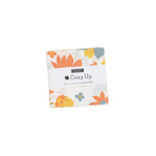 Load image into Gallery viewer, COZY UP - Charm Pack - #29120 - by Corey Yoder for Moda - Autumn - Rich Yellows, Oranges, Greens, Grays, and Teal - Checks - Floral