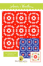 Load image into Gallery viewer, PATTERN: ANNIE'S Wreaths - Fig Tree Quilts - FTQ1792 - Christmas - Throw Quillt - Lap Quilt - Square Quilt - Christmas Figs II - 68" x 68"
