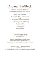 Load image into Gallery viewer, PATTERN: AUTUMN SPICE - New 2021 Pattern-by The Pattern Basket -TPB2103-Pumpkin Wreath-Fall-Autumn-Throw-Lap Quilt-Square-Fat Eight Friendly