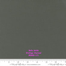 Load image into Gallery viewer, Bella Solids - GRAPHITE - 1/2 YARD - #9900-202 - Dark Gray - Solids - Modern - Blender