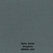 Load image into Gallery viewer, Bella Solids - ETCHINGS CHARCOAL - 1/2 YARD - #9900-171 - Dark Gray - Solids - Modern - Blender