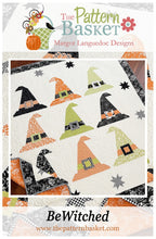 Load image into Gallery viewer, PATTERN: BeWitched - New 2021 Pattern-by The Pattern Basket -TPB2104 - Witch Hats - Adorable -Fat Quarter Friendly - Square-Throw-Lap Quilt