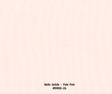 Load image into Gallery viewer, Bella Solids - BUBBLE GUM - 1/2 YARD - #9900-88 - Pink - Solids - Modern - Apricot & Ash