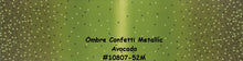 Load image into Gallery viewer, OMBRE CONFETTI METALLIC - Indigo - #10807-225M - One Half Yard - by V and Co. for Moda - Modern - Dark Blue and Gold Metallic