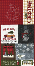 Load image into Gallery viewer, YULETIDE GATHERINGS -PANEL - 49140-11F - 24" x 44" -Primitive Gatherings - Flannel - Christmas-Man Quilt -Santa - Snowman - Pillows - Quilt