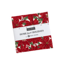 Load image into Gallery viewer, CUSTOM LISTING - DEBBIE - Home Sweet Holidays - Layer Cake - #56000 - by Deb Strain for Moda - Christmas - Holiday - Trains - Poinsettia - Farmhouse Christmas
