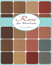 Load image into Gallery viewer, ROSE - Charm Pack - by Jo Morton for Moda - #38120 - Classic - Reproduction - Civil War - Kim Diehl - Miss Rosie - Village - Scrappy