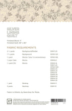 Load image into Gallery viewer, Pattern: SILVER LINING Quilt Pattern by Basic Grey - PAT017 - 68" x 80" - Modern - Geometric - Twin - Large Throw Quilt