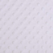 Load image into Gallery viewer, Shannon Cuddle Dimple Dot - WHITE - ONE HALF Yard - Minky
