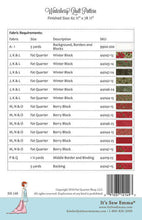Load image into Gallery viewer, PATTERN: WINTERBERRY by Its Sew Emma - Fat Quarter Friendly