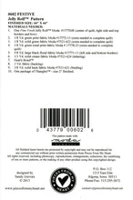 Load image into Gallery viewer, PATTERN: FESTIVE - Wreath - Sandy Gervais - Pieces from My Heart - Wall Hanging - Coverlet - PH602