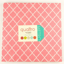 Load image into Gallery viewer, QUATTRO - Layer Cake -#32985 - by STUDIO M for Moda - Grey - Pink - Orange - Yellow - Blue- Red- Green- Navy - Purple - Geometric - Modern