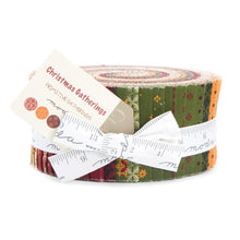 Load image into Gallery viewer, CHRISTMAS GATHERINGS - Charm Pack - by Primitive Gatherings for Moda - 1170 - Reproduction - Classic - Reds - Greens - Cream - Cheddar