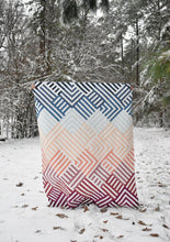 Load image into Gallery viewer, PATTERN: INTERWOVEN - LBS-#108 - by Lo and Behold Stitchery - Crib - Throw - Twin - Queen - King - Quilt Pattern - Modern - Two Color