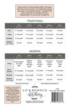 Load image into Gallery viewer, PATTERN: INTERWOVEN - LBS-#108 - by Lo and Behold Stitchery - Crib - Throw - Twin - Queen - King - Quilt Pattern - Modern - Two Color