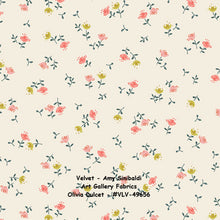 Load image into Gallery viewer, VELVET - ART GALLERY Fabrics - Amy Sinibaldi - 10" Squares - Layer Cake - Floral Prints