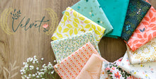 Load image into Gallery viewer, VELVET - ART GALLERY Fabrics - Amy Sinibaldi - 10" Squares - Layer Cake - Floral Prints