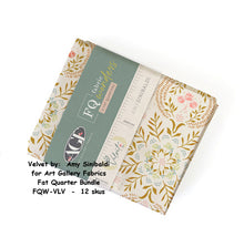 Load image into Gallery viewer, VELVET - ART GALLERY Fabrics - Amy Sinibaldi - Fat Quarter Bundle - 12 skus - Floral Prints