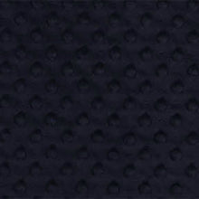 Load image into Gallery viewer, Shannon Cuddle Dimple Dot - BLACK - ONE HALF Yard - Minky - 58&quot;-60&quot; wide - Quilt Backing - Polyester - Washable - Baby Blanket
