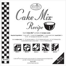 Load image into Gallery viewer, PATTERN: Cake Mix Recipe #4 - CM4 - Miss Rosie - Foundation Piecing - Paper Piecing - Layer Cake
