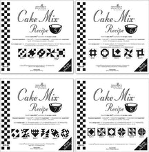 Load image into Gallery viewer, PATTERN: Cake Mix Recipe #7 - CM7 - Miss Rosie/Carrie Nelson - Foundation Piecing - Paper Piecing - Layer Cake
