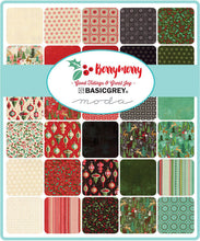 Load image into Gallery viewer, GRUNGE - JADE - #30150-305 - by Basic Grey for Moda - Rich Green - Berry Merry - Saturday Morning
