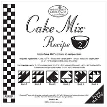 Load image into Gallery viewer, PATTERN: Cake Mix Recipe #4 - CM4 - Miss Rosie - Foundation Piecing - Paper Piecing - Layer Cake
