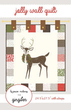 Load image into Gallery viewer, Pattern:  Jolly Wall Quilt - by Jessee maloney for Gingiber  for Moda - Charm Pack Friendly - Merrily - Winter - Holiday - Christmas
