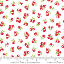 Load image into Gallery viewer, Yardage: The GOOD LIFE by Bonnie and Camille for Moda - Floral Orchard Natural - Cream RED - #55158-29 - One Half Yard - Metro - Cherries
