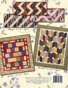 PATTERN BOOK:  Grand Portage - AQD 0403 - by Doug Leko by Antler Quilt Designs -Quilt Wall Hanging -Table Runner -Pre-Cut Friendly Projects