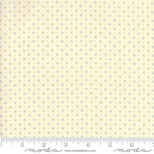 Load image into Gallery viewer, Merry Go Round - Reproduction Sprinkles Natural - Ivory Blue - One Half Yard - #21726 13 - by American Jane - Civil War - Shirtings

