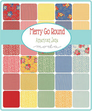 Load image into Gallery viewer, Merry Go Round - Reproduction Sprinkles Natural - Ivory Blue - One Half Yard - #21726 13 - by American Jane - Civil War - Shirtings
