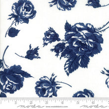 Load image into Gallery viewer, Yardage:  SMITTEN by Bonnie and Camille for Moda - Smitten Bias Plaid - Navy - #55175-27 - One Half Yard - Bias Plaid - Navy - Bindings
