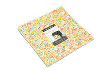 Load image into Gallery viewer, STRAWBERRY JAM - Honey Bun - by Corey Yoder for Moda - 29060 - Yellow - Pink - Green - Gray - Blue - Floral - Stripe-Kona White-Bella Solids
