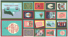 Load image into Gallery viewer, TO Be JOLLY - Layer Cake - #36040 - by One Canoe Two for Moda - Christmas - Candy Canes - Ornaments - Plaid - Panel - Holiday
