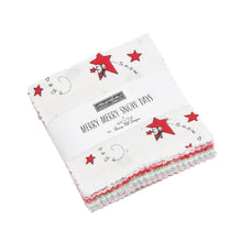 Load image into Gallery viewer, MERRY MERRY SNOW Days - Layer Cake - 2940 - Bunny Hill Designs for Moda - Christmas - Holiday - Red - Green - Christmas Kit - Starstruck -
