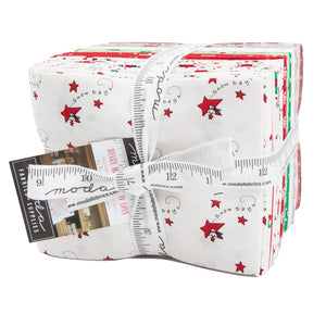 MERRY MERRY SNOW Days - #2942-11 -Oh Christmas Tree- Red -1/2 Yard - Bunny Hill Designs for Moda-Christmas - Holiday - Winter -Snowmen - Red