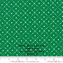 Load image into Gallery viewer, MERRY MERRY SNOW Days - #2947-24 - Night Lights - Taupe - 1/2 Yard   Bunny Hill Designs for Moda - Christmas - Holiday - Winter - Snowman

