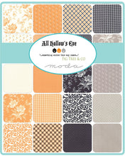 Load image into Gallery viewer, All Hallow&#39;s Eve - #20354-15 - Polka Dot Circles - Fog - Grey - ONE HALF YARD - by Fig Tree - Halloween - Small Print - Background - Neutral
