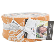 Load image into Gallery viewer, All Hallow&#39;s Eve - #20356-15 - Crisscross Fog - Grey - ONE HALF YARD - by Fig Tree - Halloween - Orange - Black - Cream - Orange Peel
