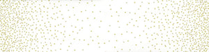 OMBRE CONFETTI METALLIC - Indigo - #10807-225M - One Half Yard -  by V and Co. for Moda - Modern - Dark Blue and Gold Metallic - New Colors