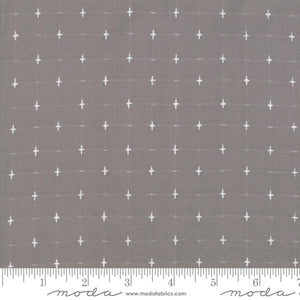 SUGARCREEK Silky WOVENS - Lt Blue - Sky - PLUS Signs - One Half Yard - #12230-18 - by Corey Yoder for Moda - Pastels - Plus Signs