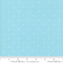 Load image into Gallery viewer, SUGARCREEK Silky WOVENS - Lt Blue - Sky - PLUS Signs - One Half Yard - #12230-18 - by Corey Yoder for Moda - Pastels - Plus Signs
