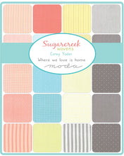 Load image into Gallery viewer, SUGARCREEK Silky WOVENS - Lt Blue - Sky - PLUS Signs - One Half Yard - #12230-18 - by Corey Yoder for Moda - Pastels - Plus Signs
